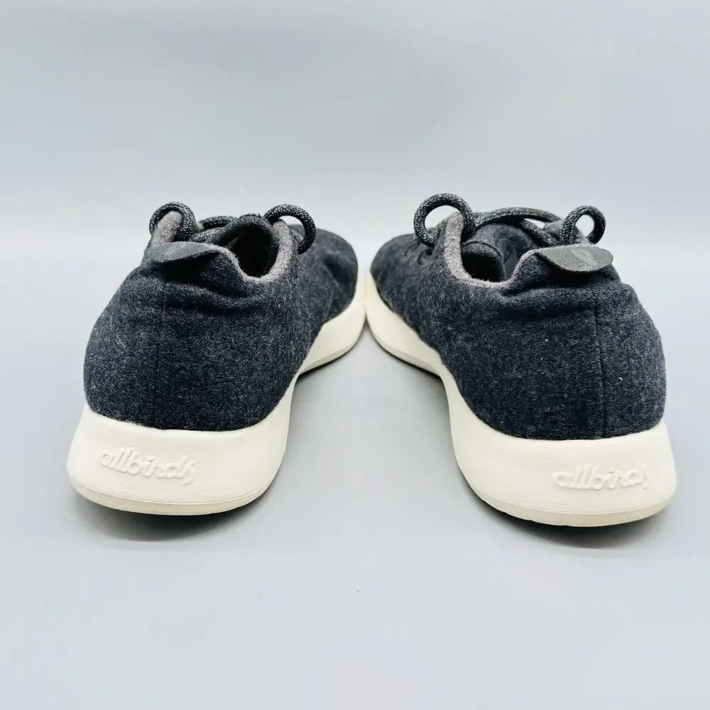 Allbirds Shoes Mens 10 Dark Gray Merino Wool Runners Casual Low Top Sneakers